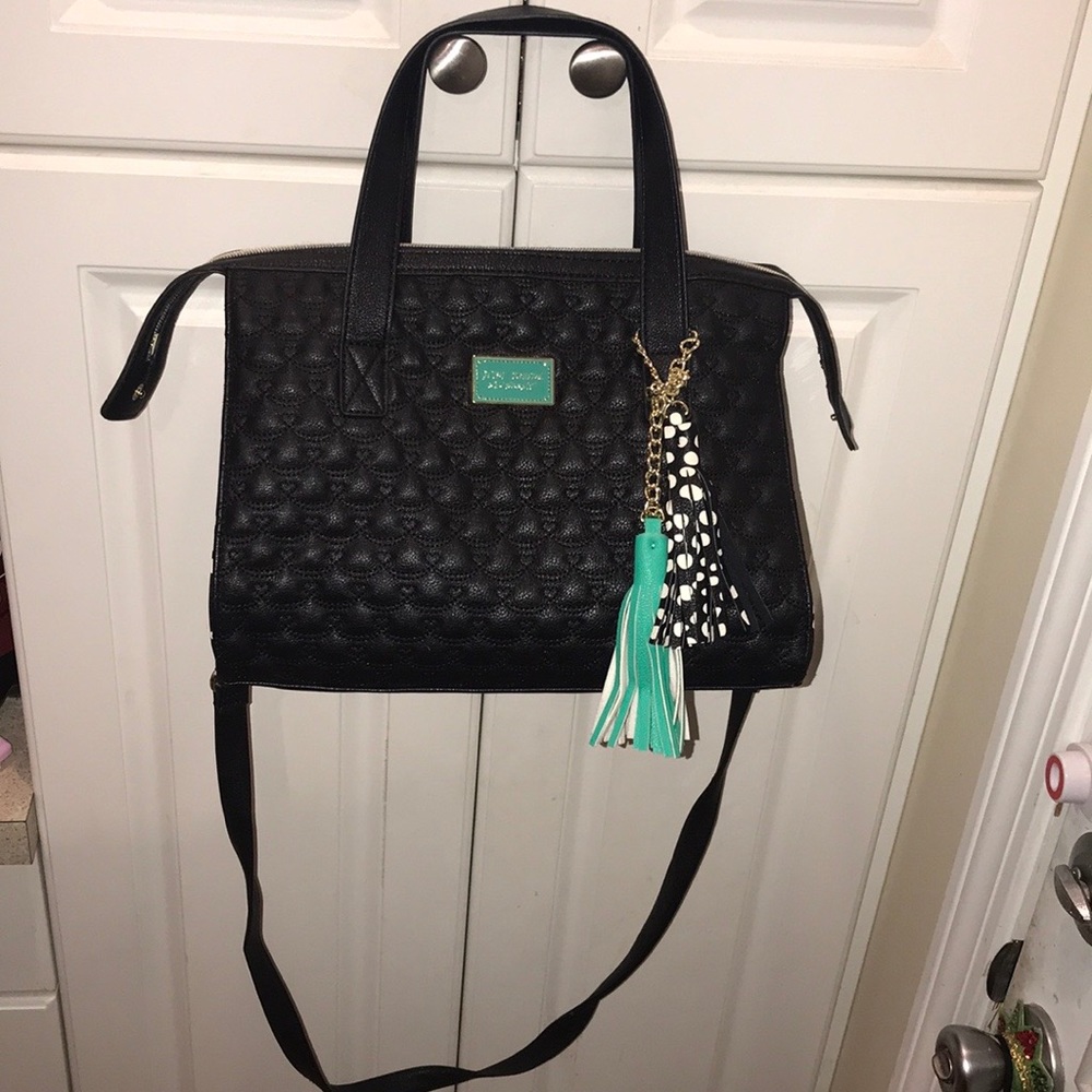 Betsy Johnson Quilted Satchel